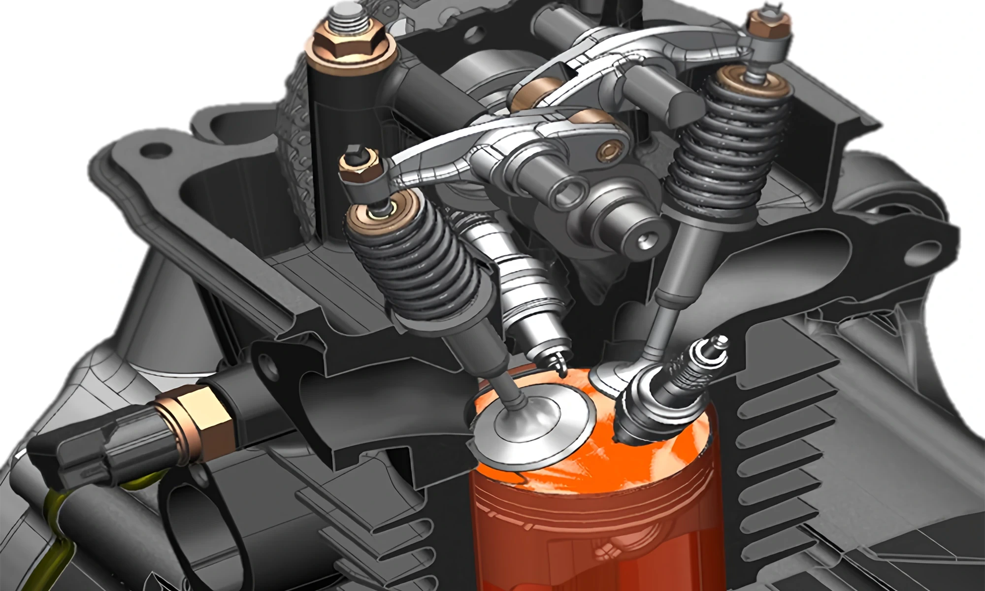 高性能125ccは、パワーと燃費のバランスを最適化するよう設計されたEnMISシステムを搭載。この組み合わせにより、スムーズな加速レスポンスを実現。